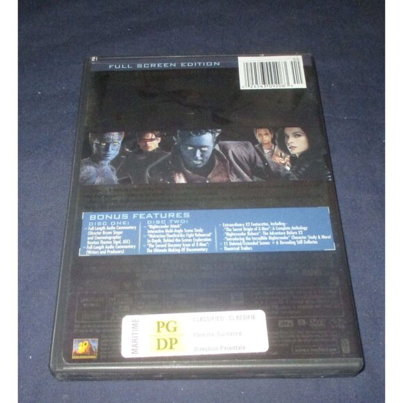 X2: X-Men United (DVD, 2003, 2-Disc Set, Canadian) - Picture 4 of 4